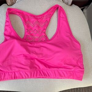 ZYIA Vibrant Pink Racerback Sports Bra